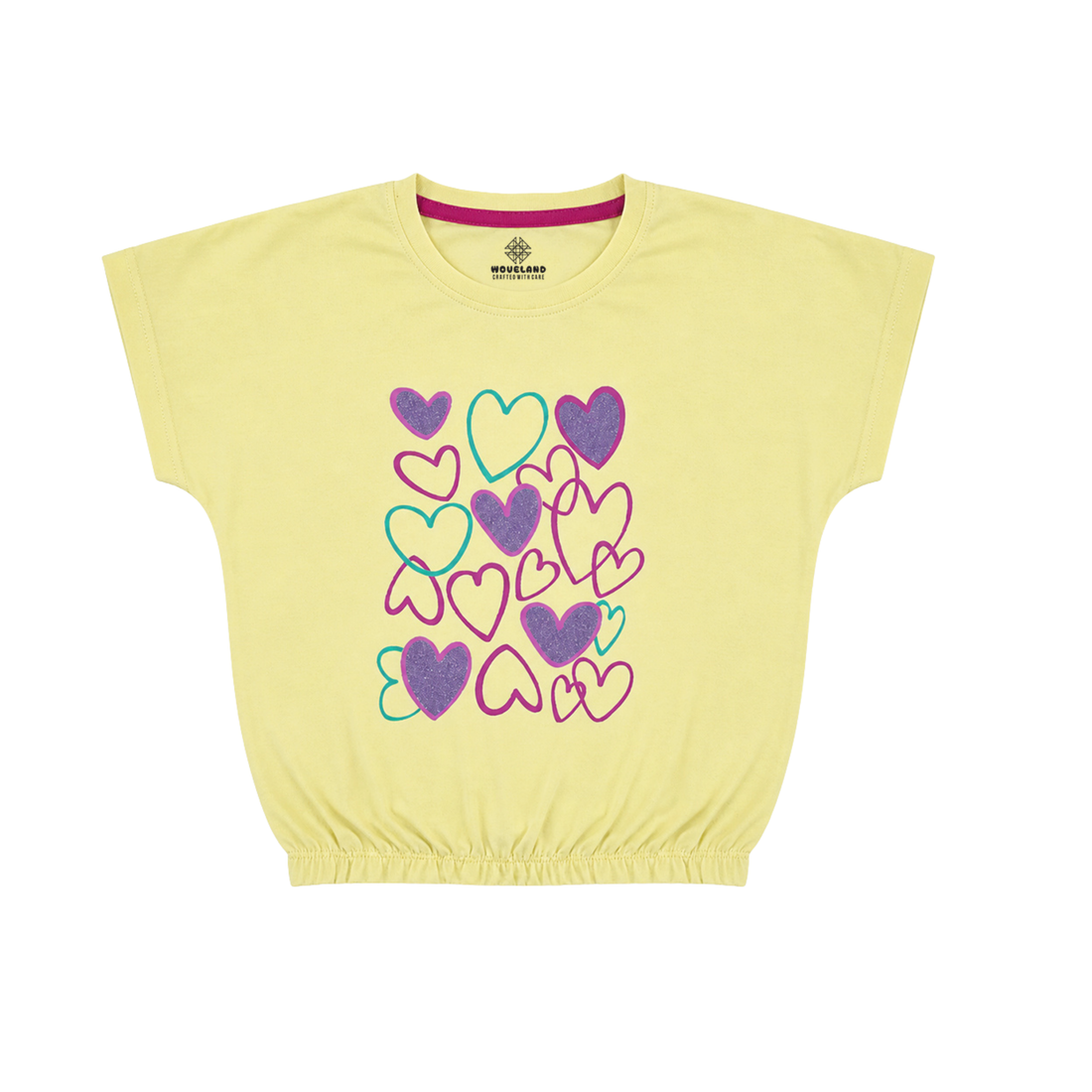 Lemon Hearts Cozy Set – Premium Soft Cotton Loungewear