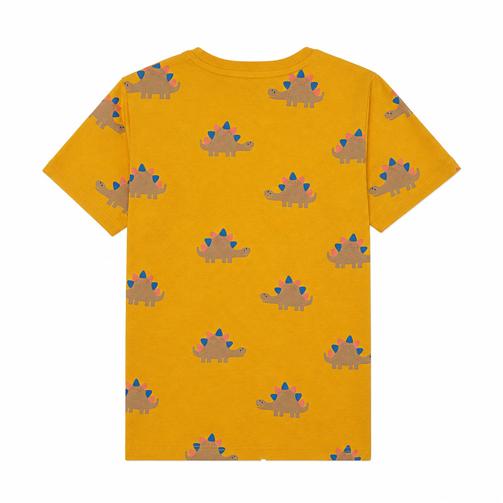 Dinasoar Mustard Tee – Premium Soft Cotton Everyday Wear