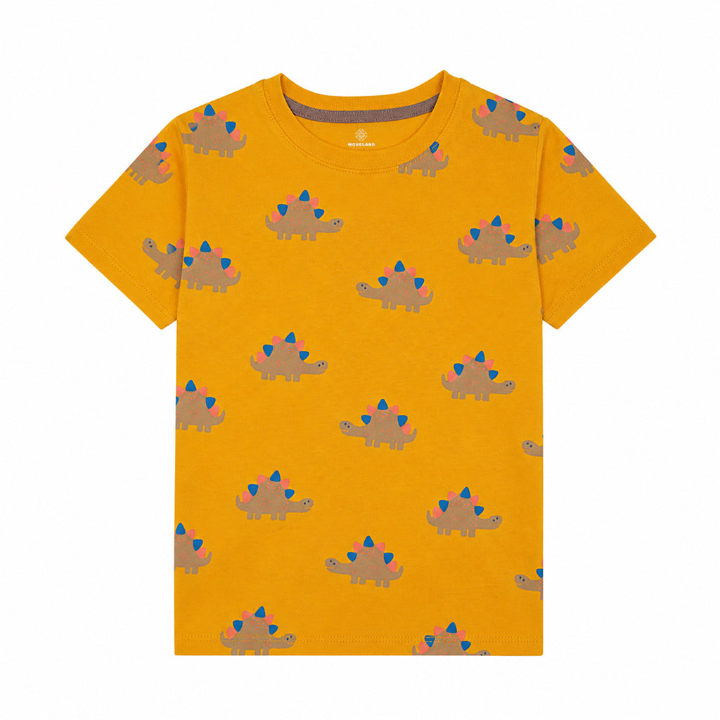 Dinasoar Mustard Tee – Premium Soft Cotton Everyday Wear