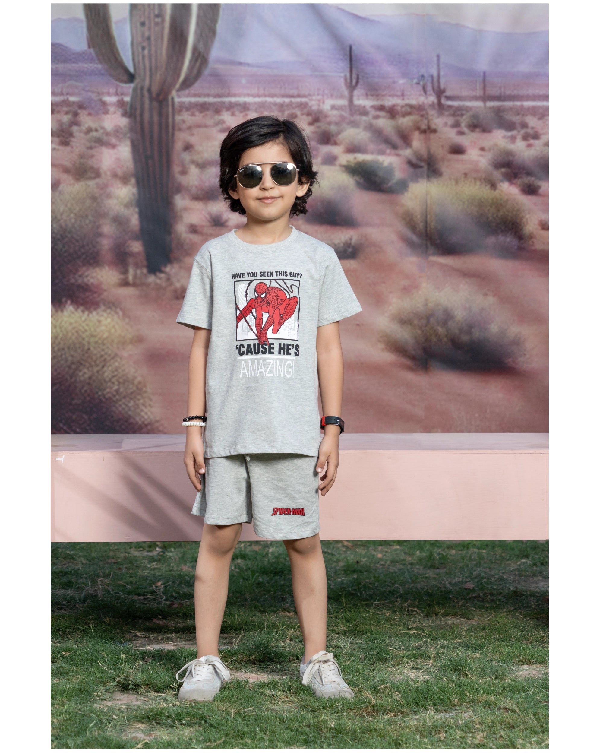 Spider-Man Grey Co-Ord Set